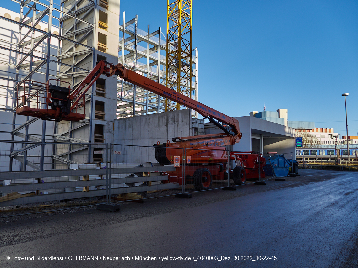 30.12.2022 - Baustelle R.EVO in Neuperlach-Süd